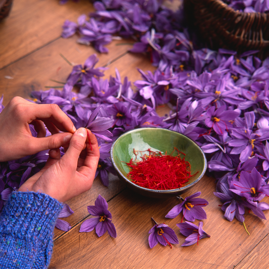 Premium Kashmiri Pure Saffron – Handpicked from Kashmir (0.5 Grams)