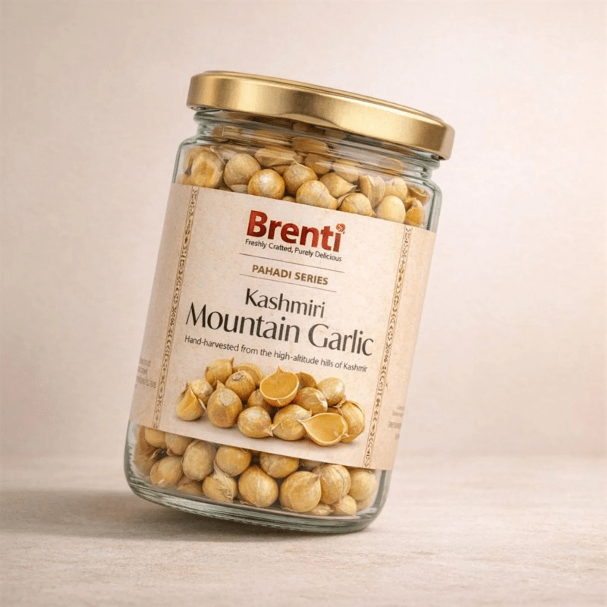 Kashmiri Mountain Garlic - Brenti Foods