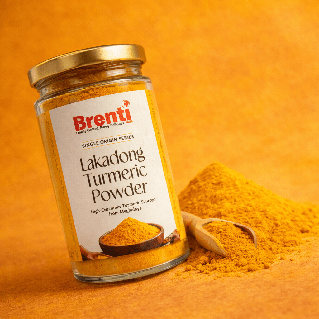 Lakadong Turmeric Powder - Brenti Foods